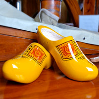 Wooden Clogs - Yellow