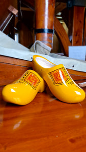 Wooden Clogs - Yellow