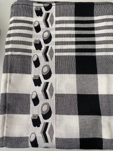 Tea Towel Candy Black