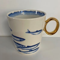 Mug Fish Gold