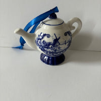 Tea pot Christmas ornament