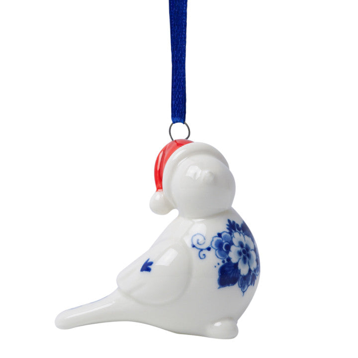 Christmas Ornament Bird/Hat