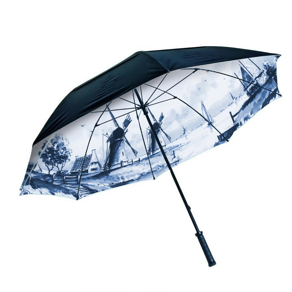 Umbrella Delft Blue